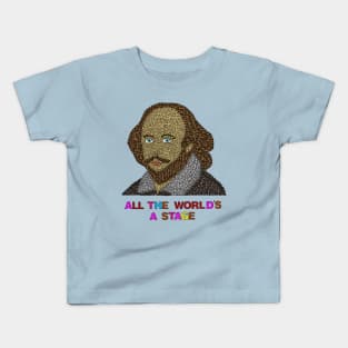 All The World's A Stage Kids T-Shirt